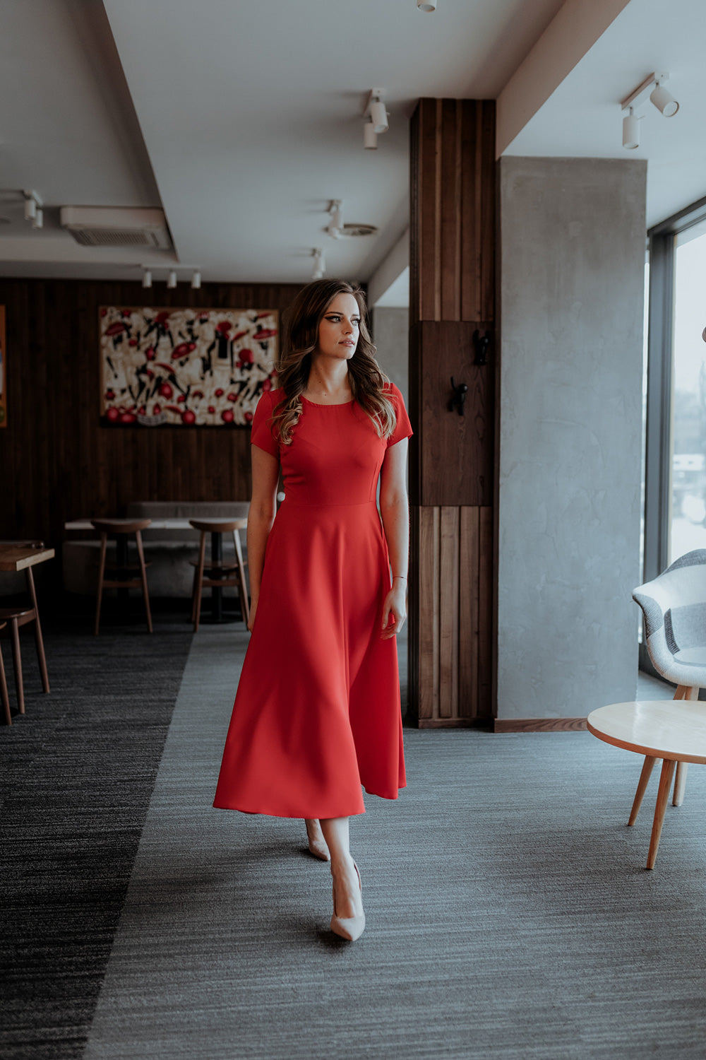 Robe femme Tessita De Jour De — rouge