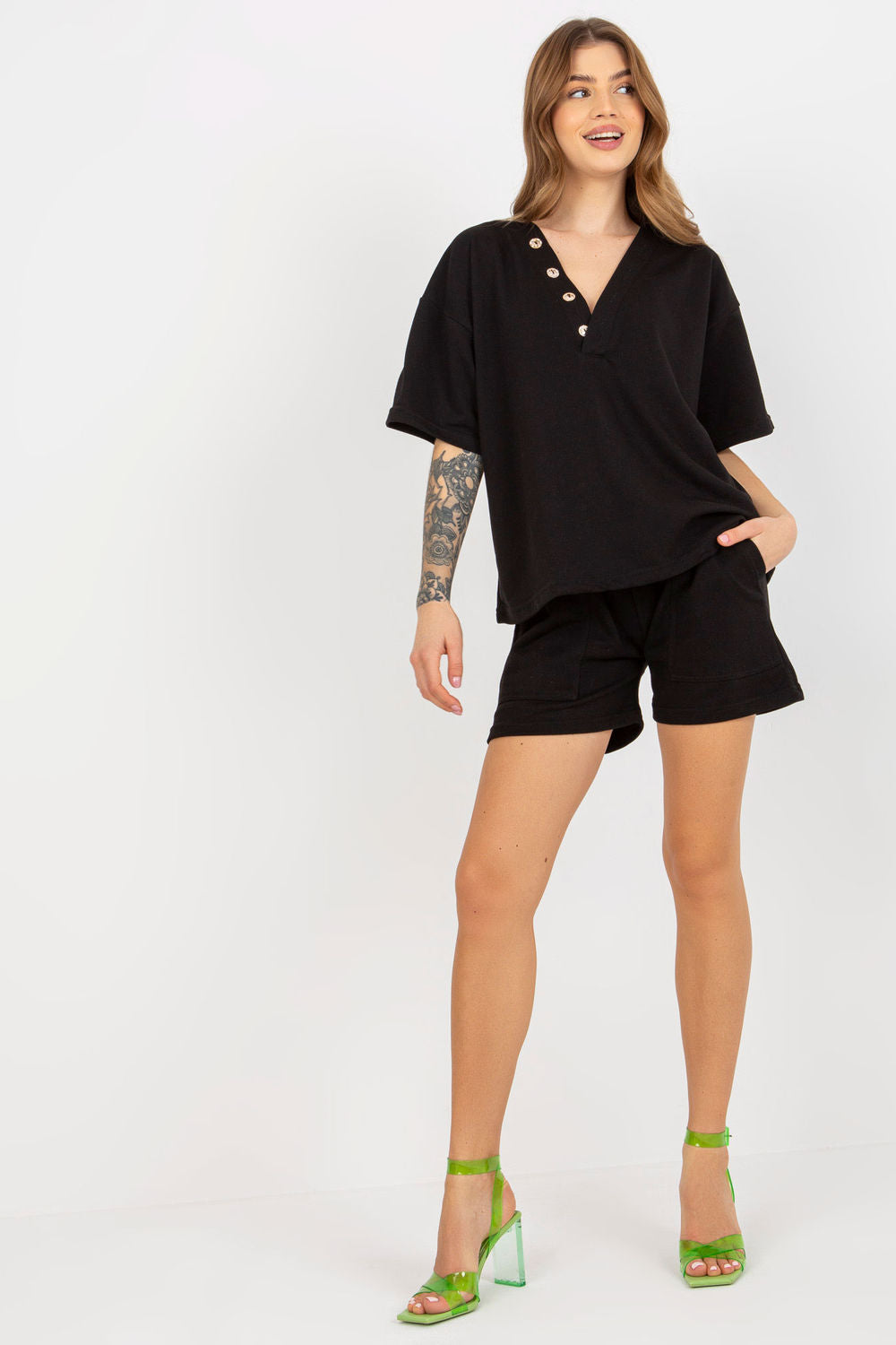 Ensemble lingerie femme Ex Moda L Ensemble L — noir