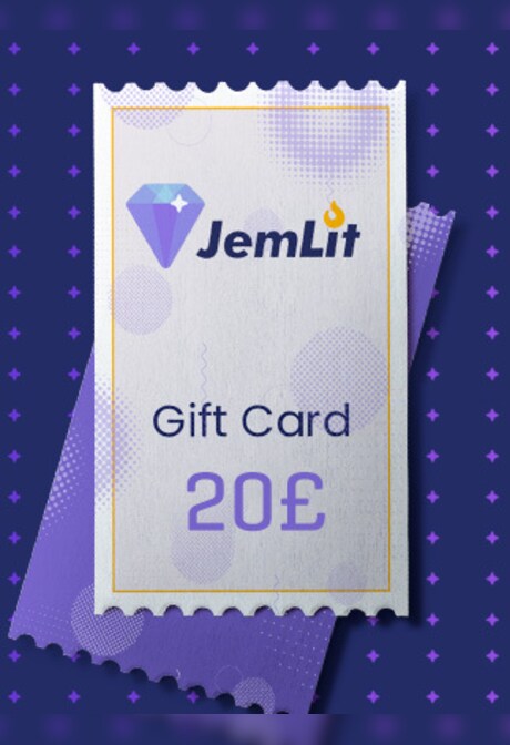 JemLit Gift Card 20 GBP - JemLit Key - GLOBAL