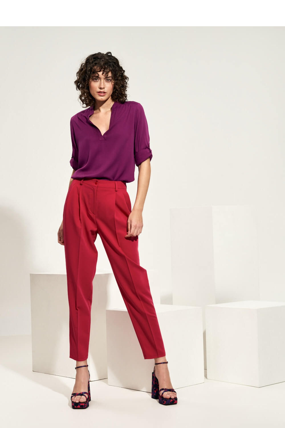 Chaussures à talons femme Nife Pantalon Pantalon — rosé