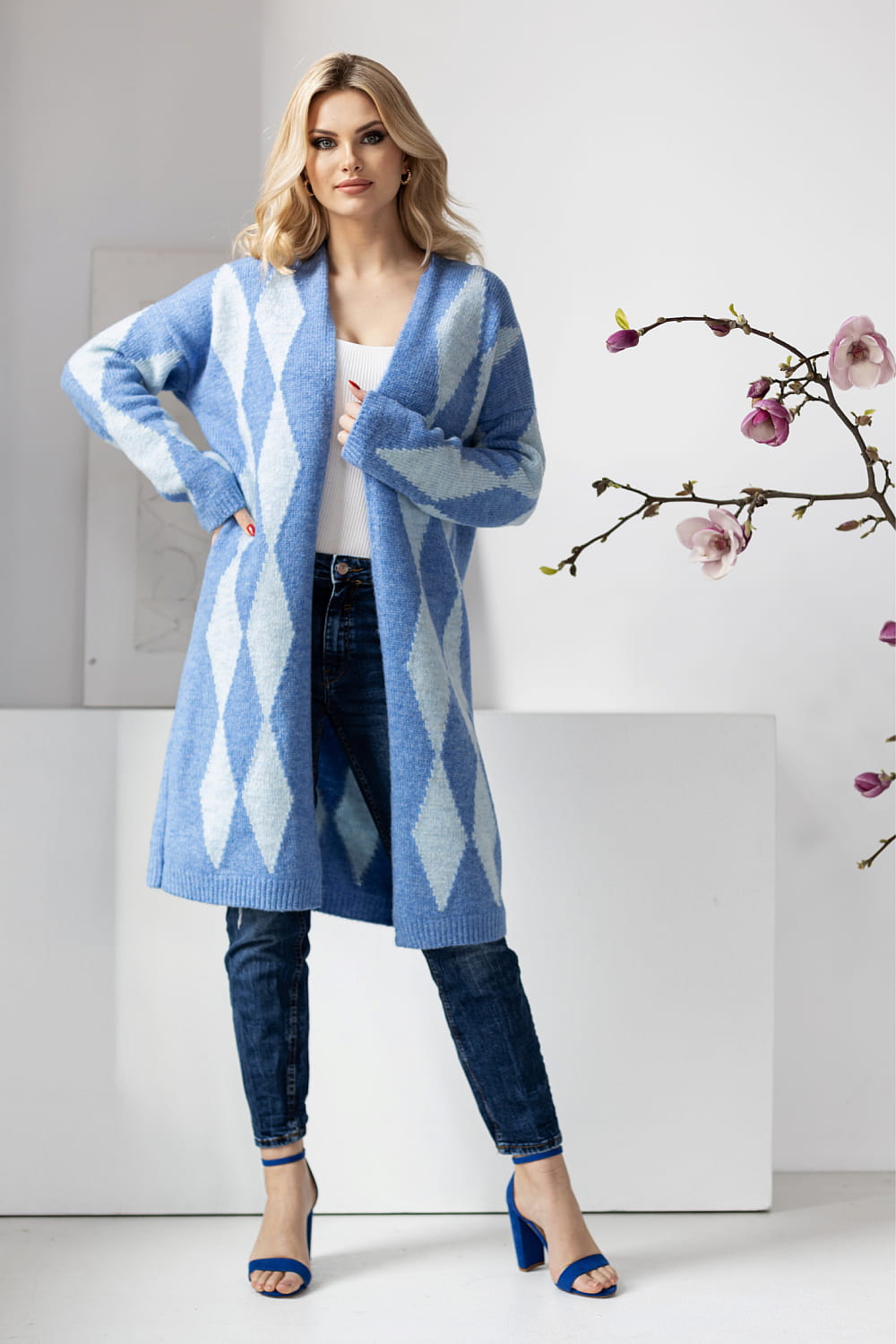Cardigan femme PeeKaBoo — multicouleur