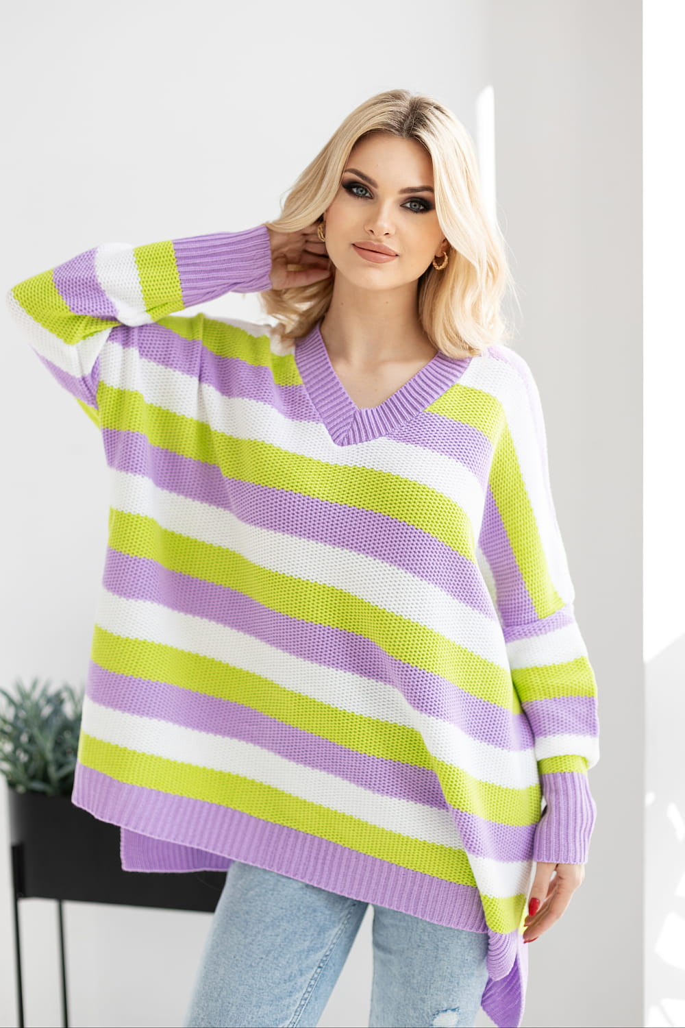Pull femme PeeKaBoo Chandail Chandail — multicouleur