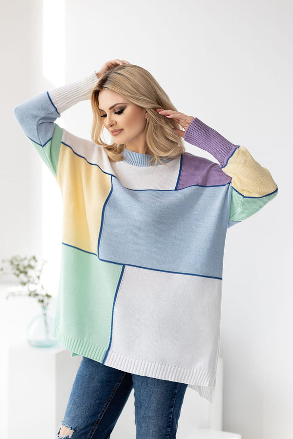 Pull femme PeeKaBoo Chandail Chandail — multicouleur