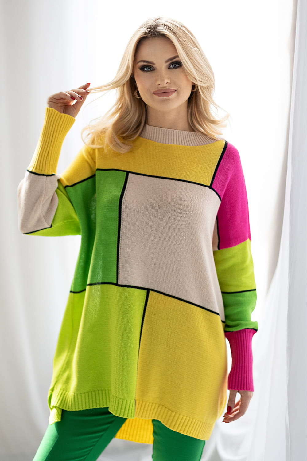 Pull femme PeeKaBoo Chandail Chandail — multicouleur