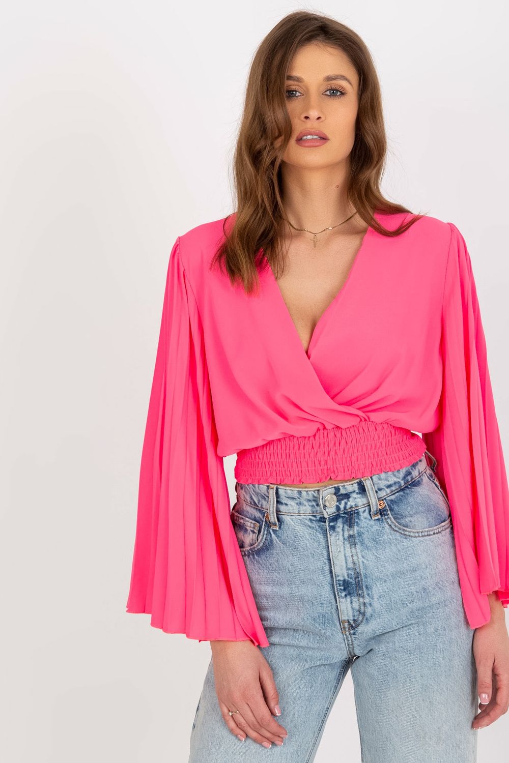 Blouse femme Italy Moda Chemisier Chemisier — rosé