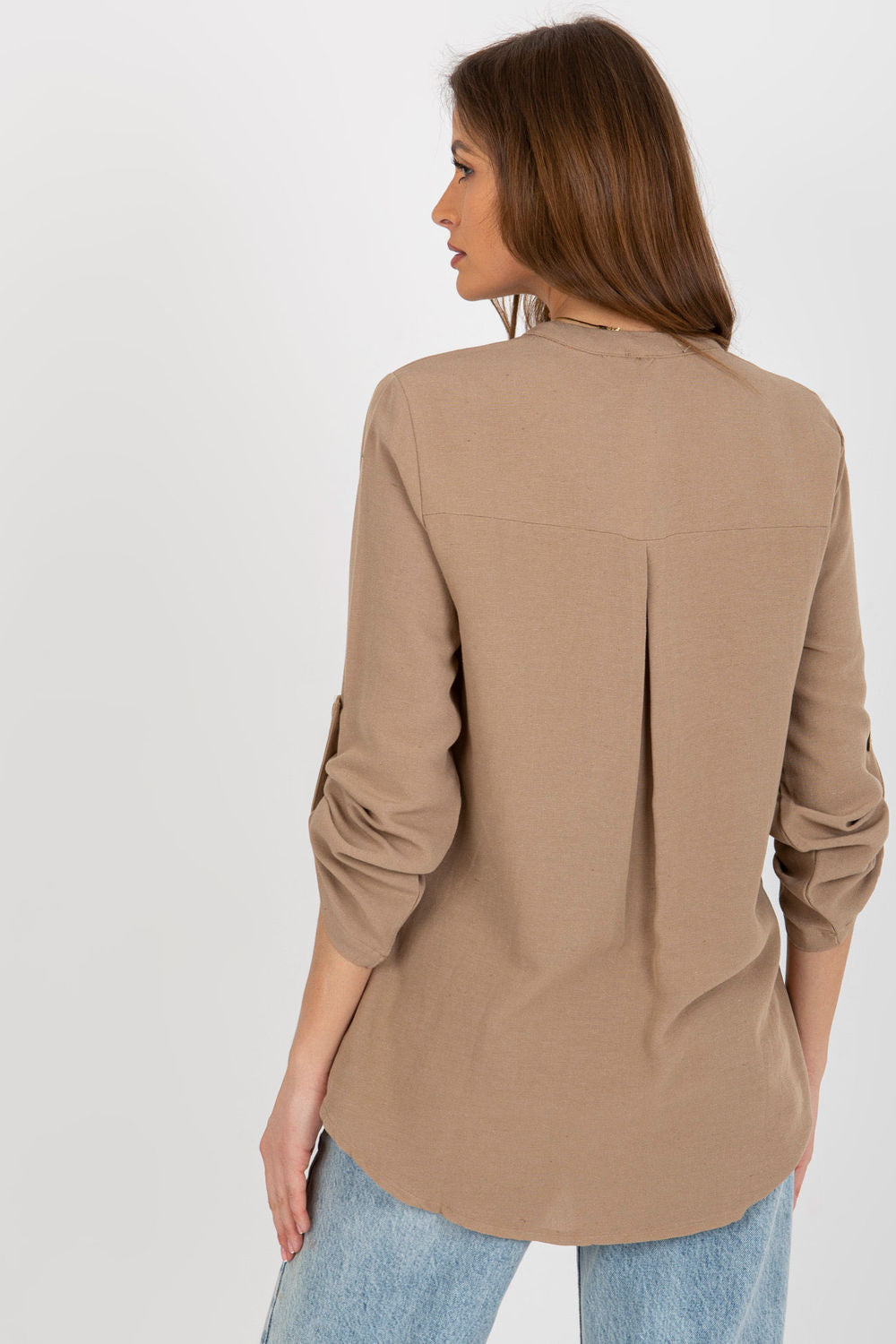 Blouse femme Rue Paris Chemisier Chemisier — beige