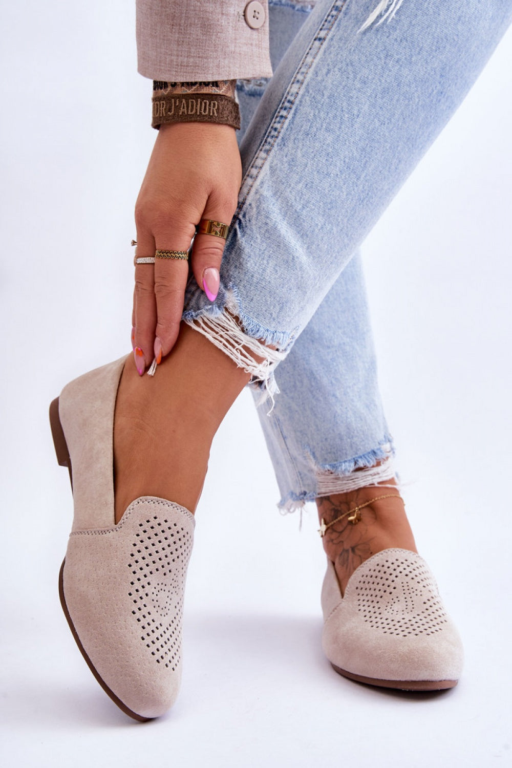 Moccasins femme Step in style — beige