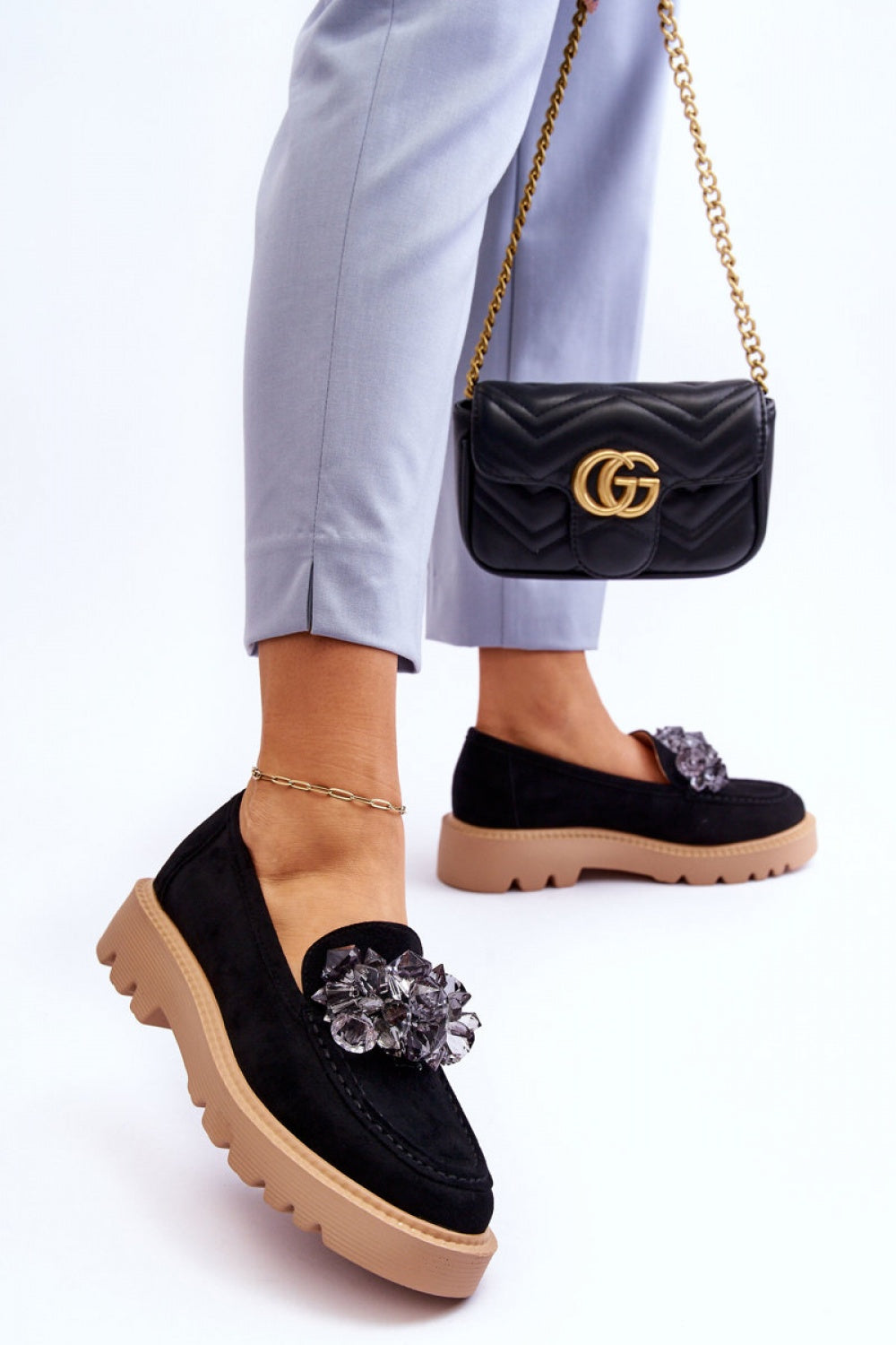 Moccasins femme Step in style — noir