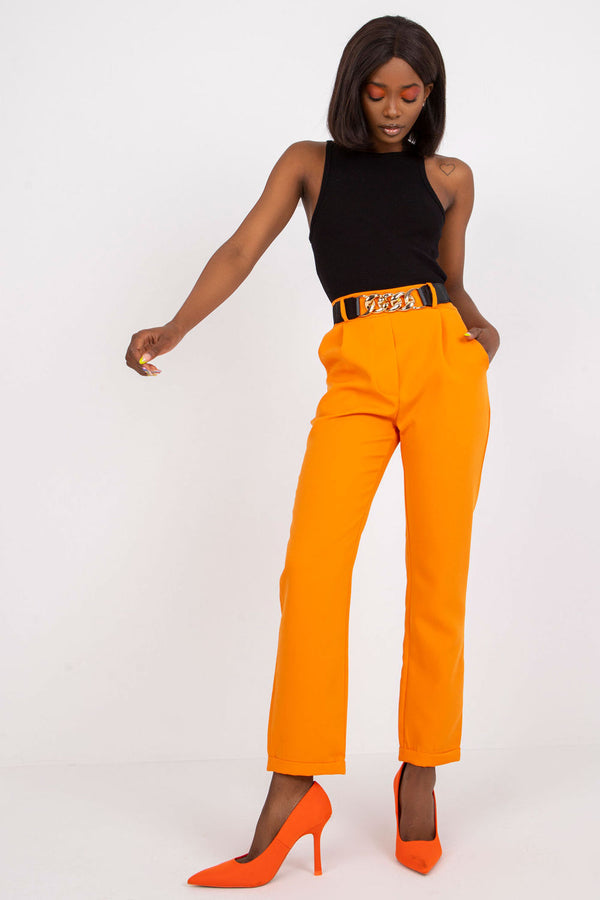 Chaussures à talons femme Italy Moda Pantalon Pantalon — orange