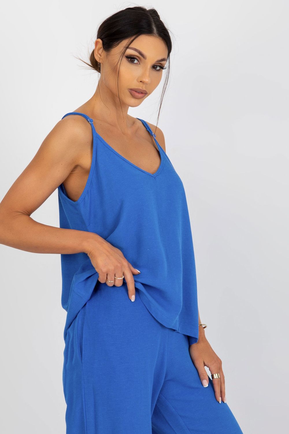Maillot de bain femme Och Bella Top Top — bleu