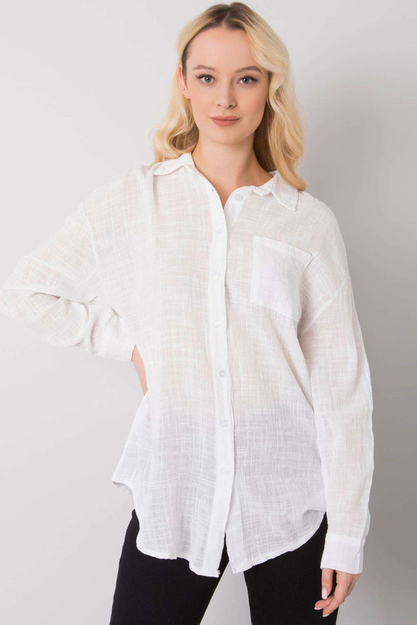 Blouse femme Och Bella — blanc