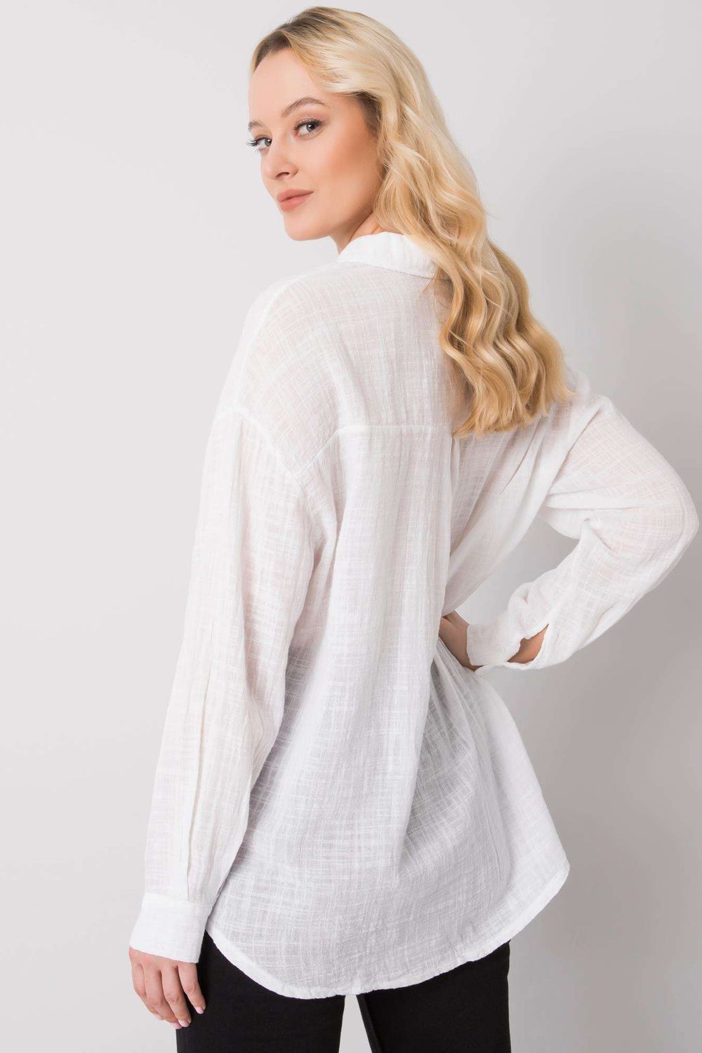 Blouse femme Och Bella — blanc