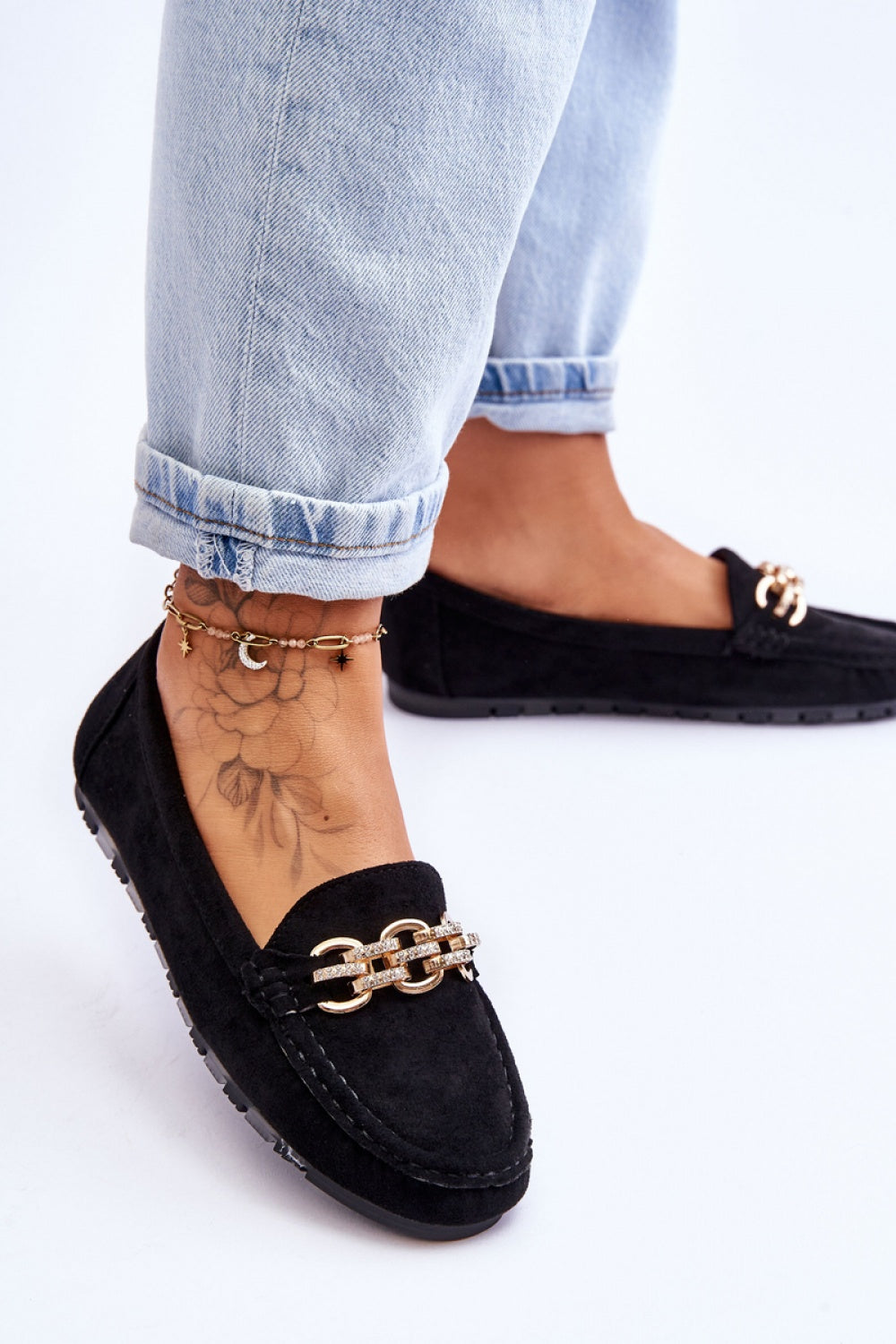 Moccasins femme Step in style — noir
