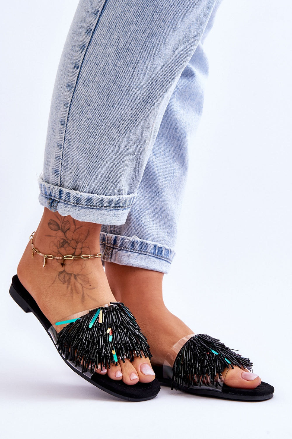 Sandales femme Step in style Clacquettes Clacquettes — noir