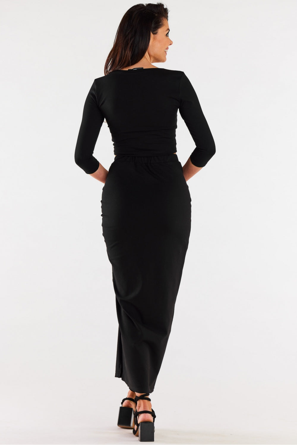 Jupe femme Infinite You Longue Longue — noir