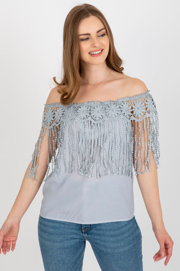 Blouse femme AT Chemisier Chemisier — gris
