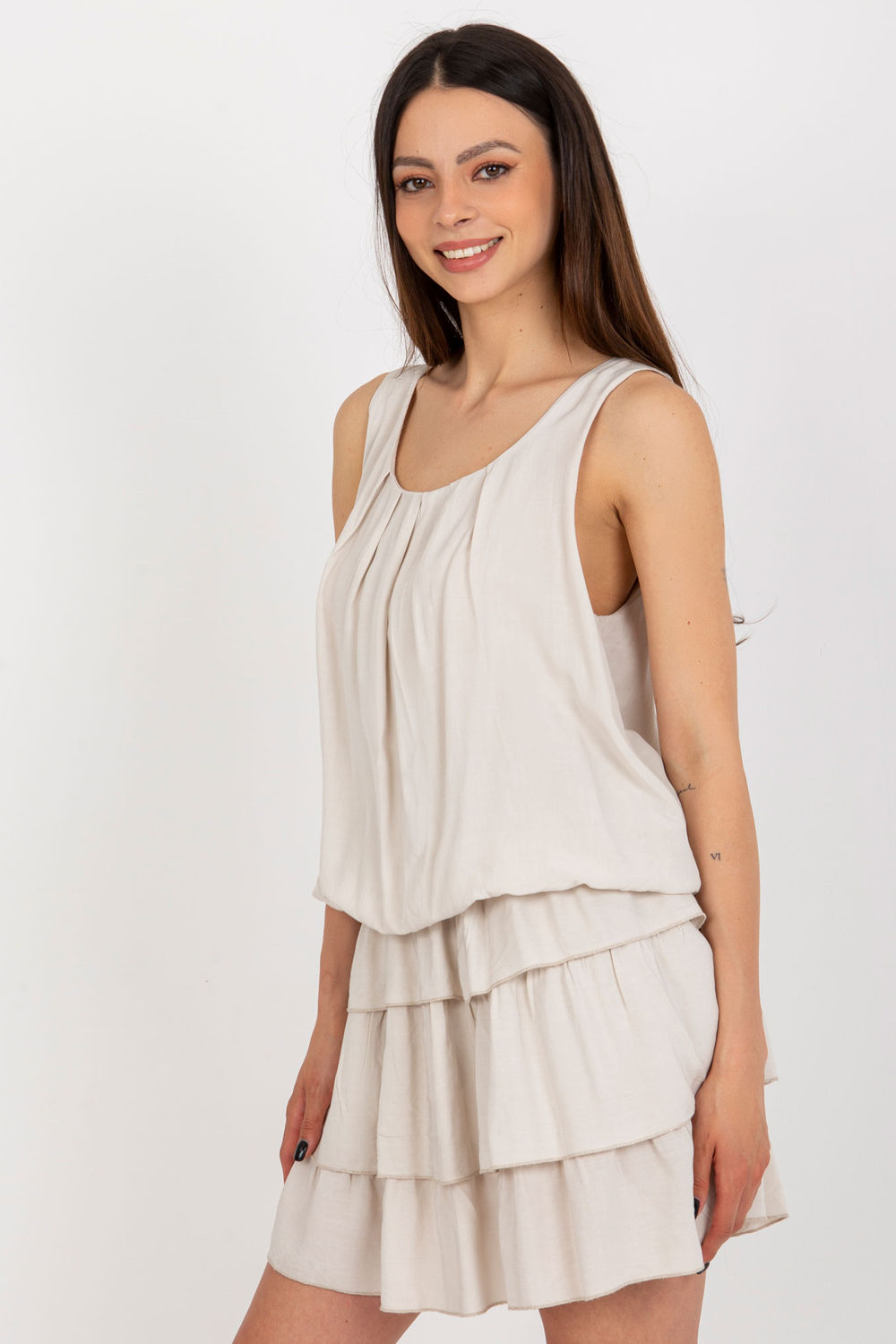 Robe femme Och Bella De Jour De — beige