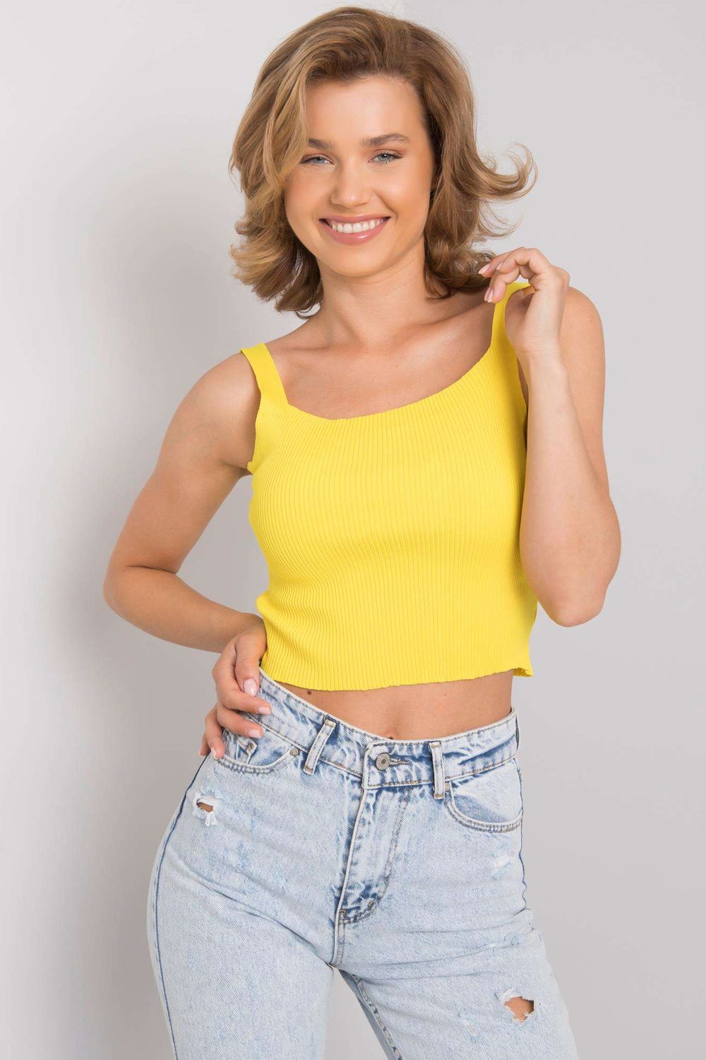 Maillot de bain femme Calben Top Top — jaune