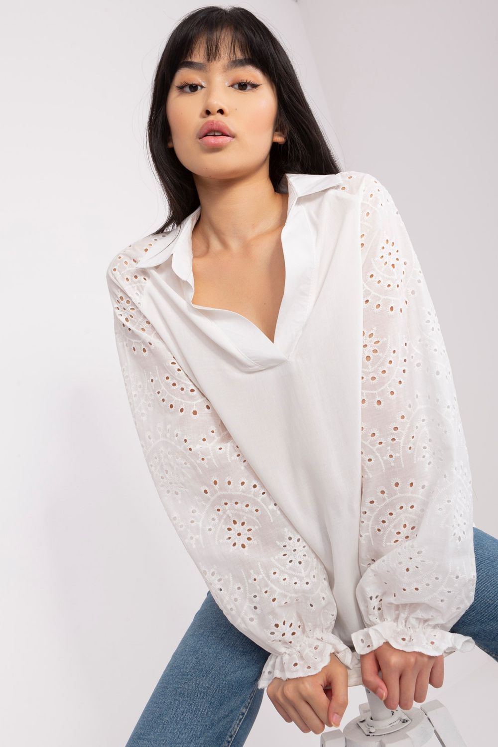 Blouse femme Lakerta Chemisier Chemisier — beige