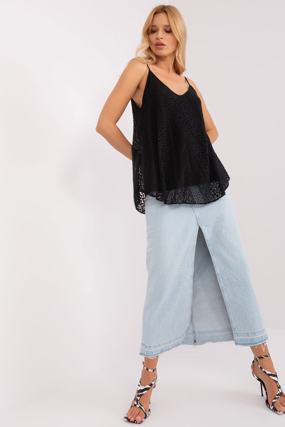 Maillot de bain femme Och Bella Top Top — noir