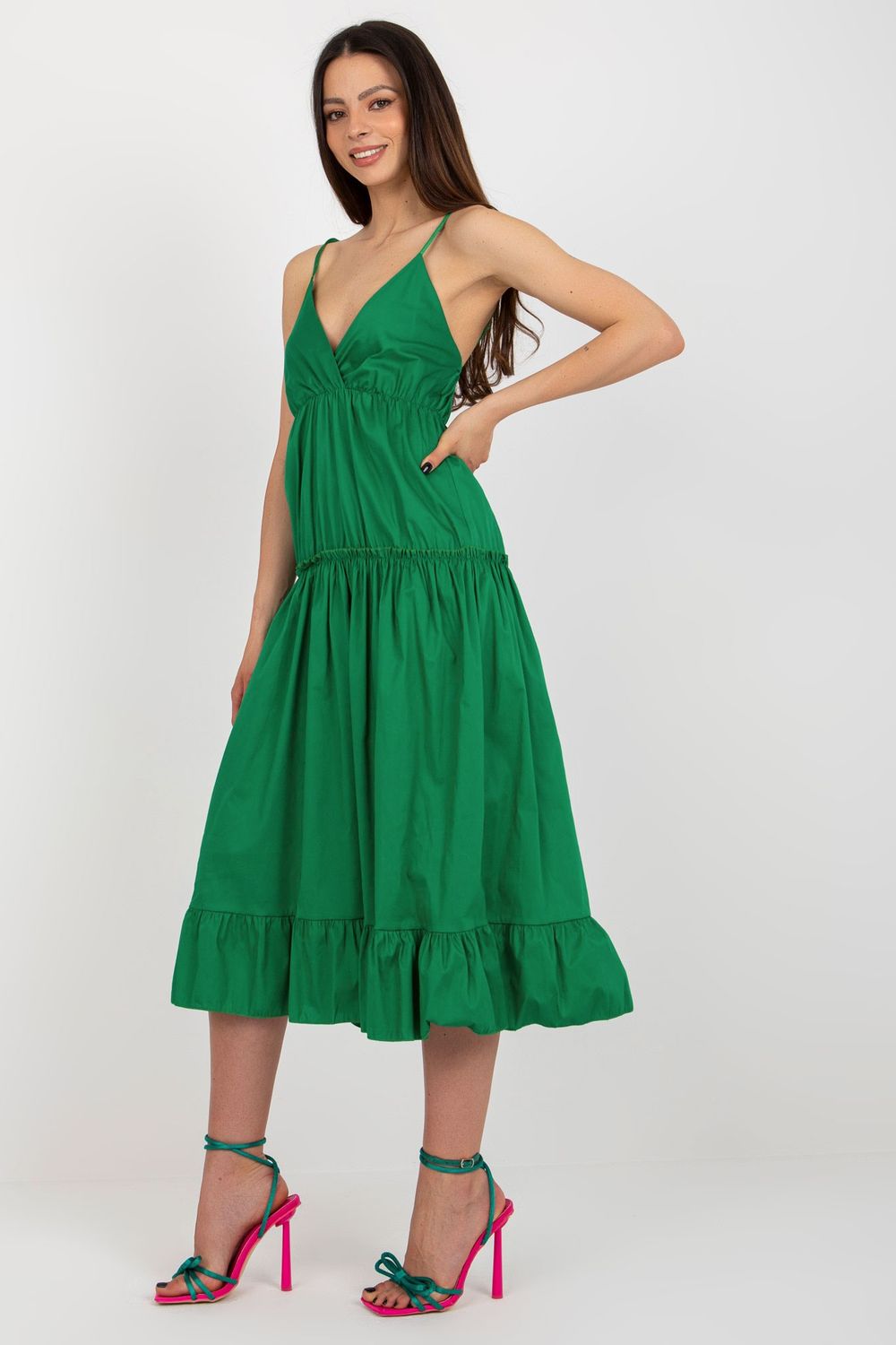 Robe femme Och Bella De Jour De — vert