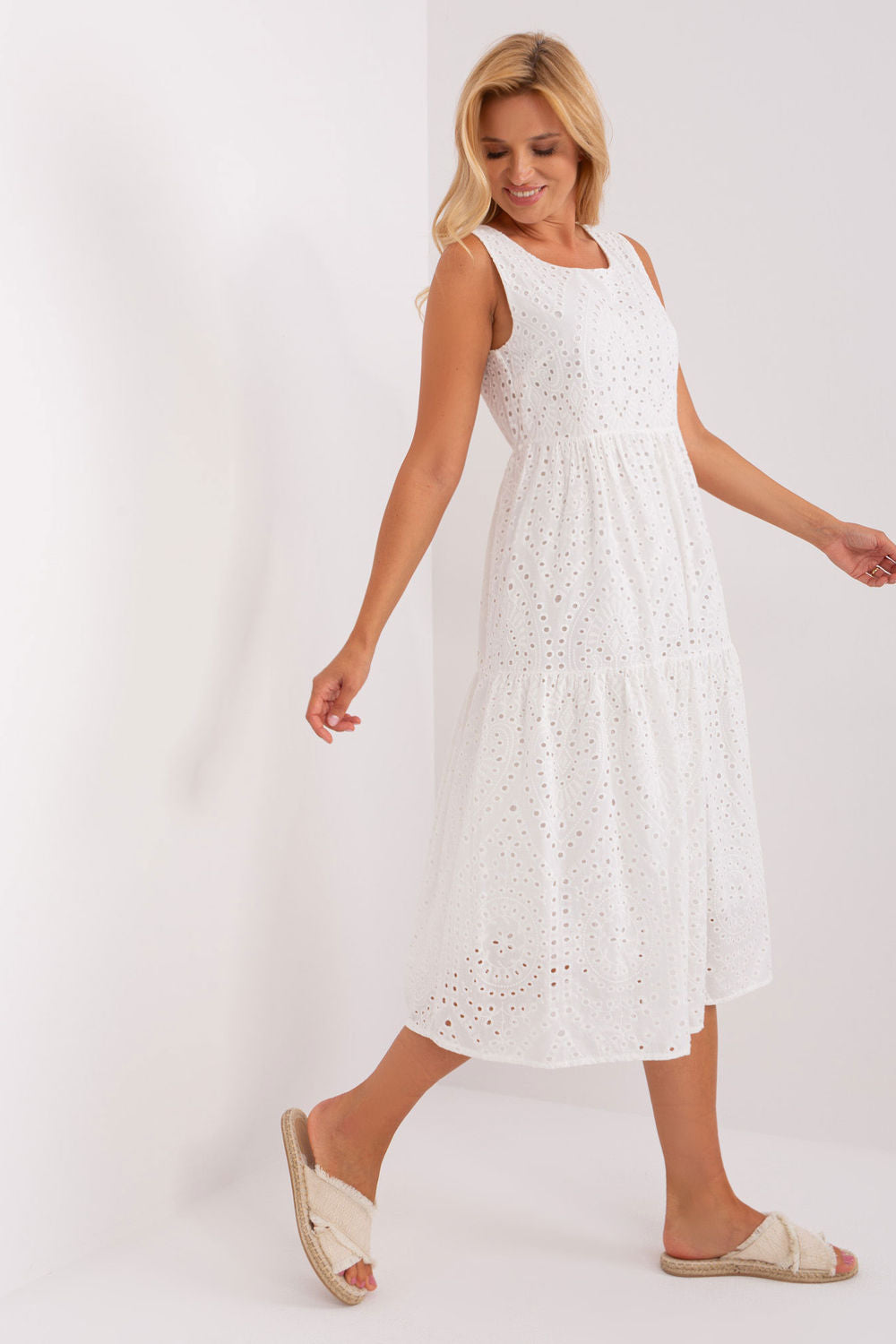 Robe femme Och Bella De Jour De — blanc