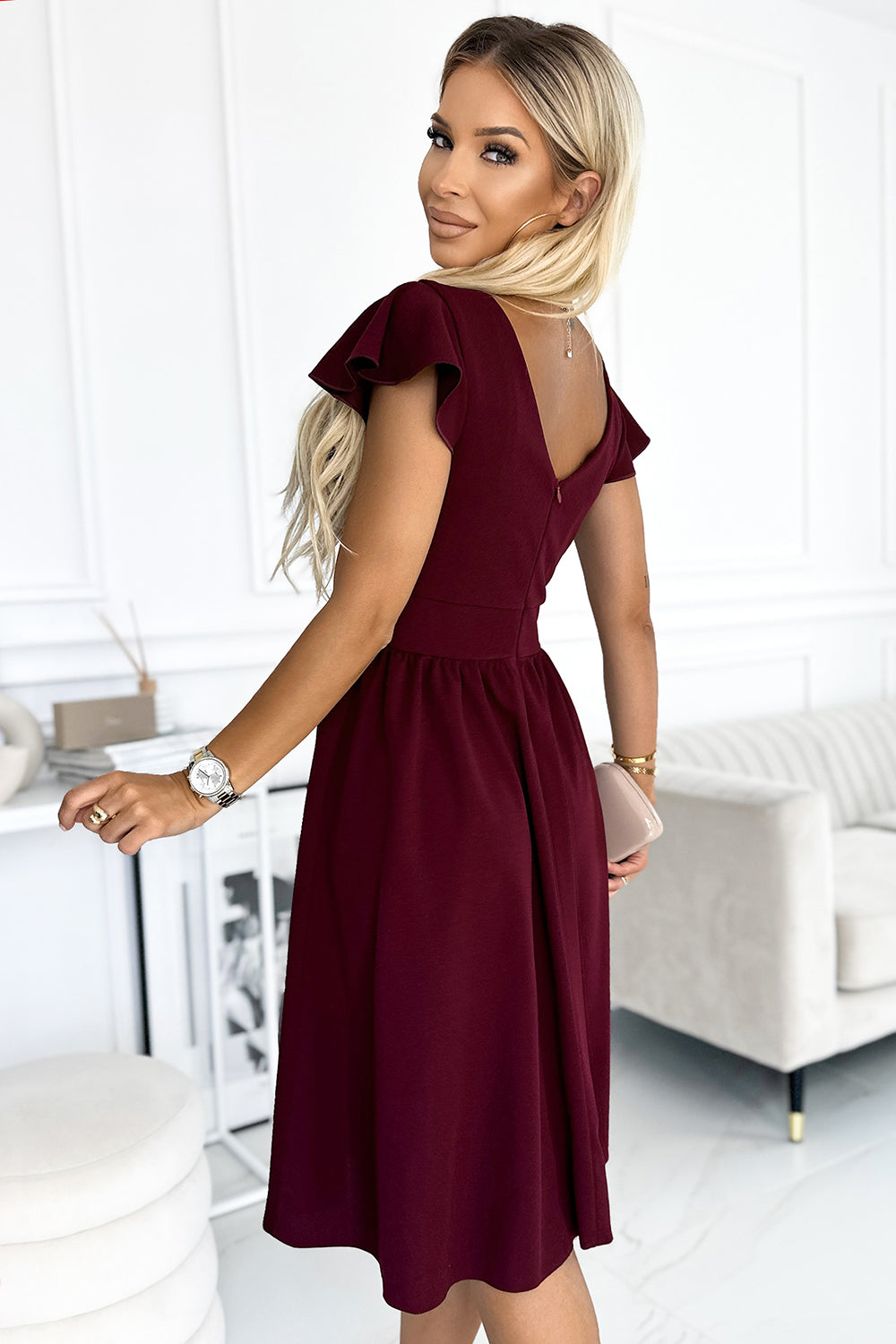 Robe femme Numoco De Soirée De — rouge