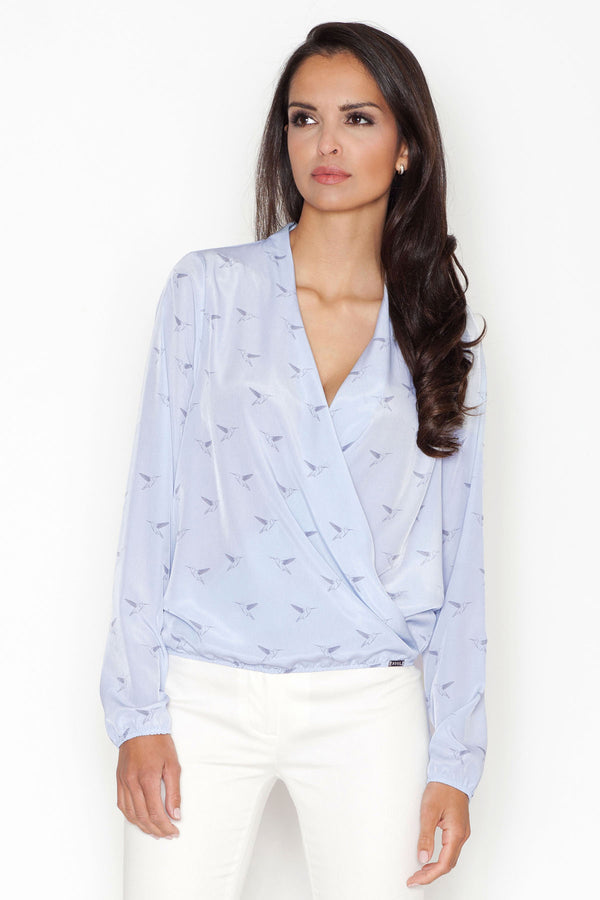 Blouse femme Figl Chemisier Chemisier — bleu