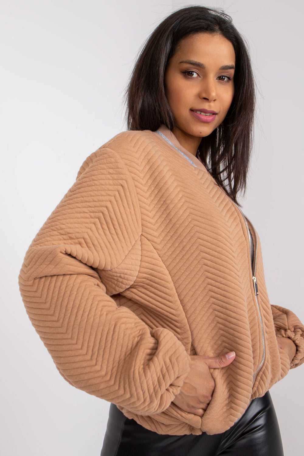 Veste femme Rue Paris — brun
