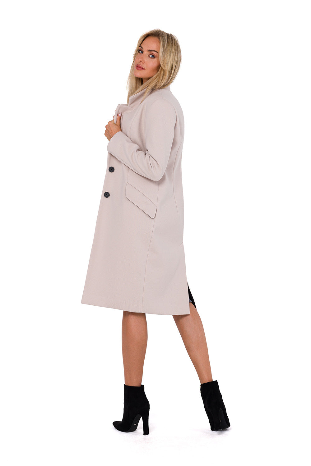 Manteau femme Moe — beige