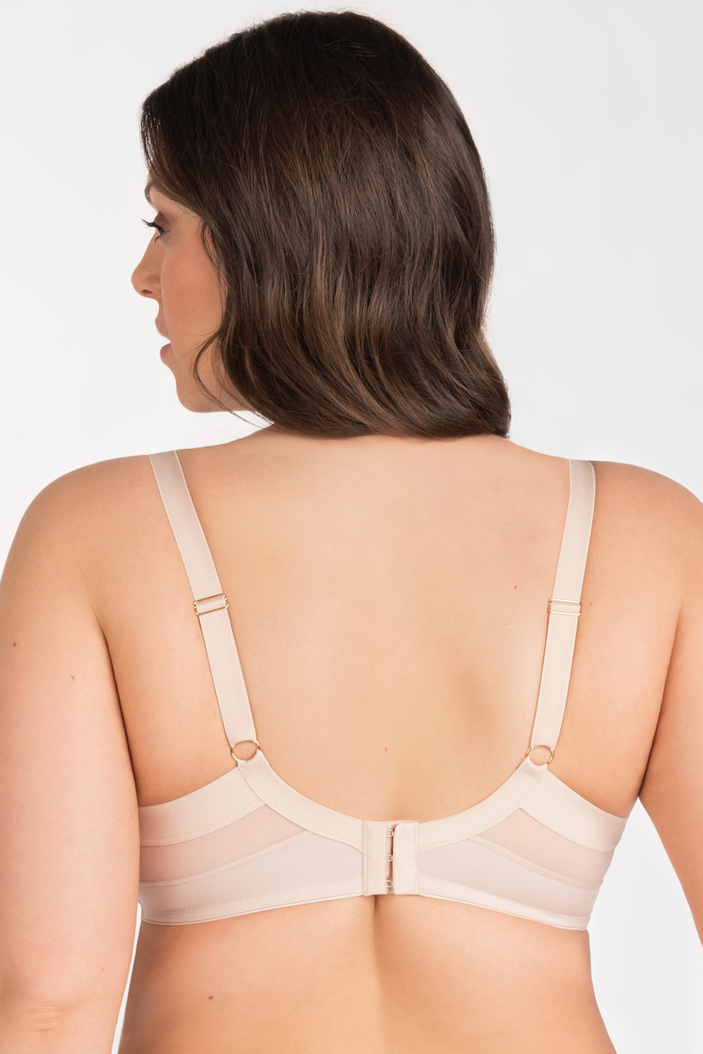 Soutien-gorge semi-soft femme Gorsenia Lingerie Soft Soft — beige