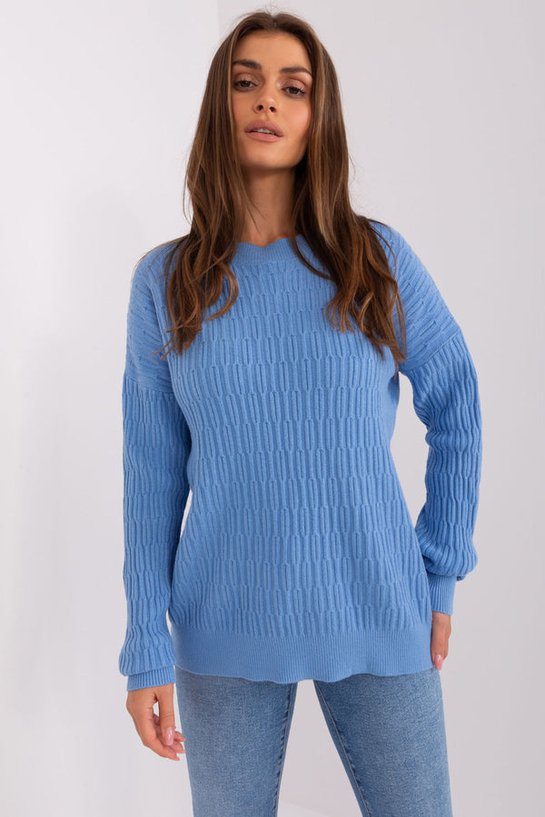Pull femme AT Chandail Chandail — bleu
