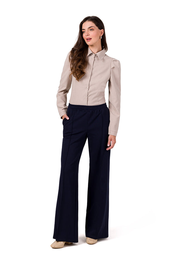 Chaussures à talons femme BeWear Pantalon Pantalon — bleu marine