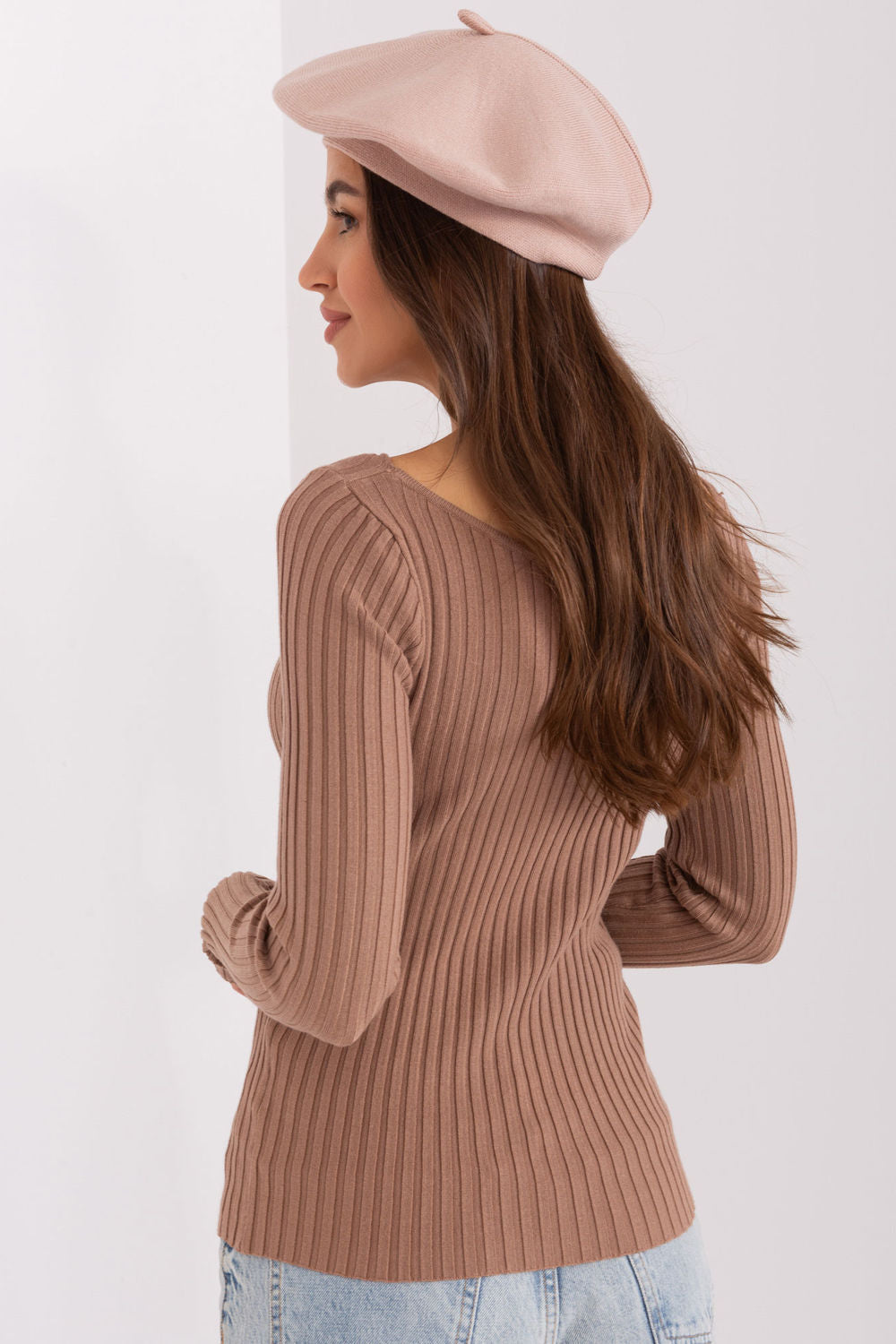 Béret femme AT — beige