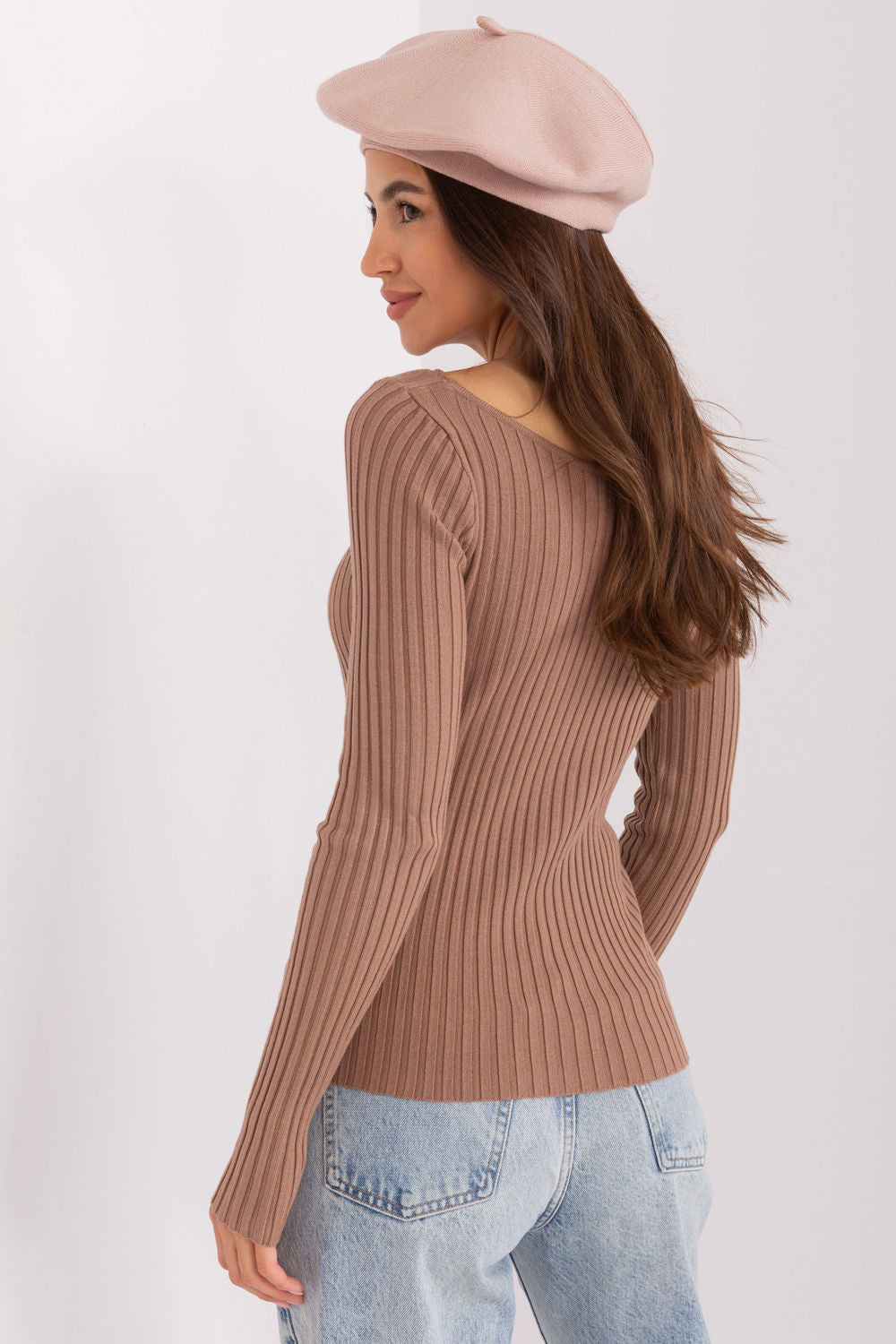 Béret femme AT — beige