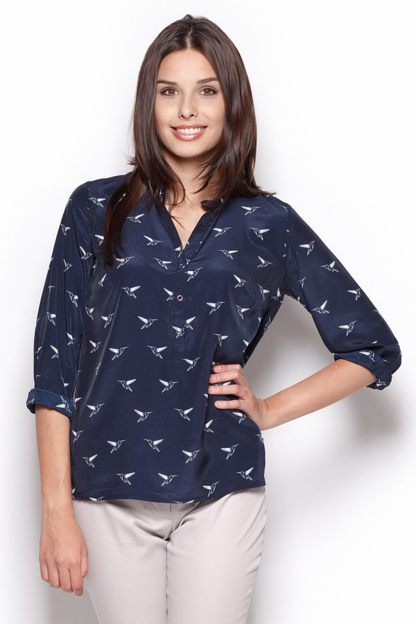 Blouse femme Figl — bleu