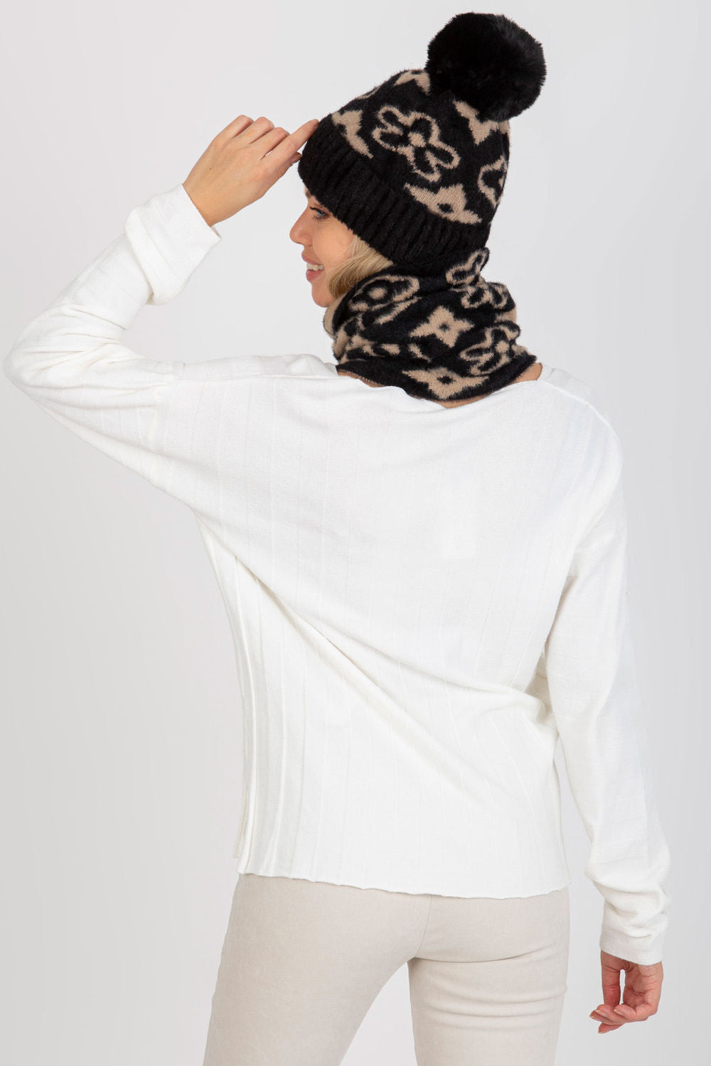 Bonnet femme AT — noir