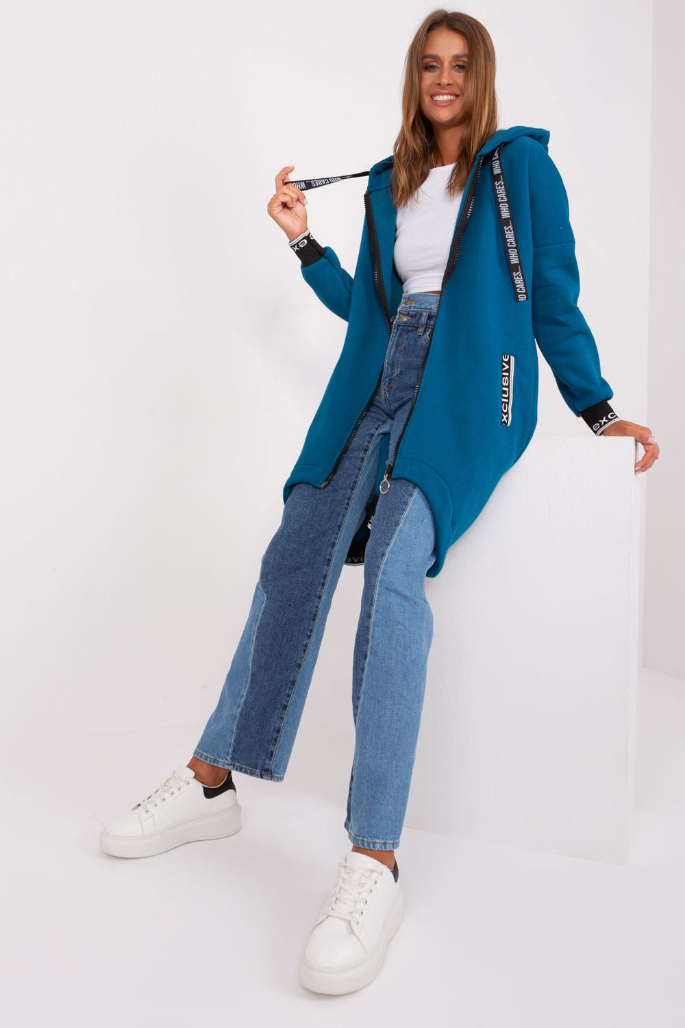 T-shirt femme Relevance Sweatshirt Sweatshirt — bleu
