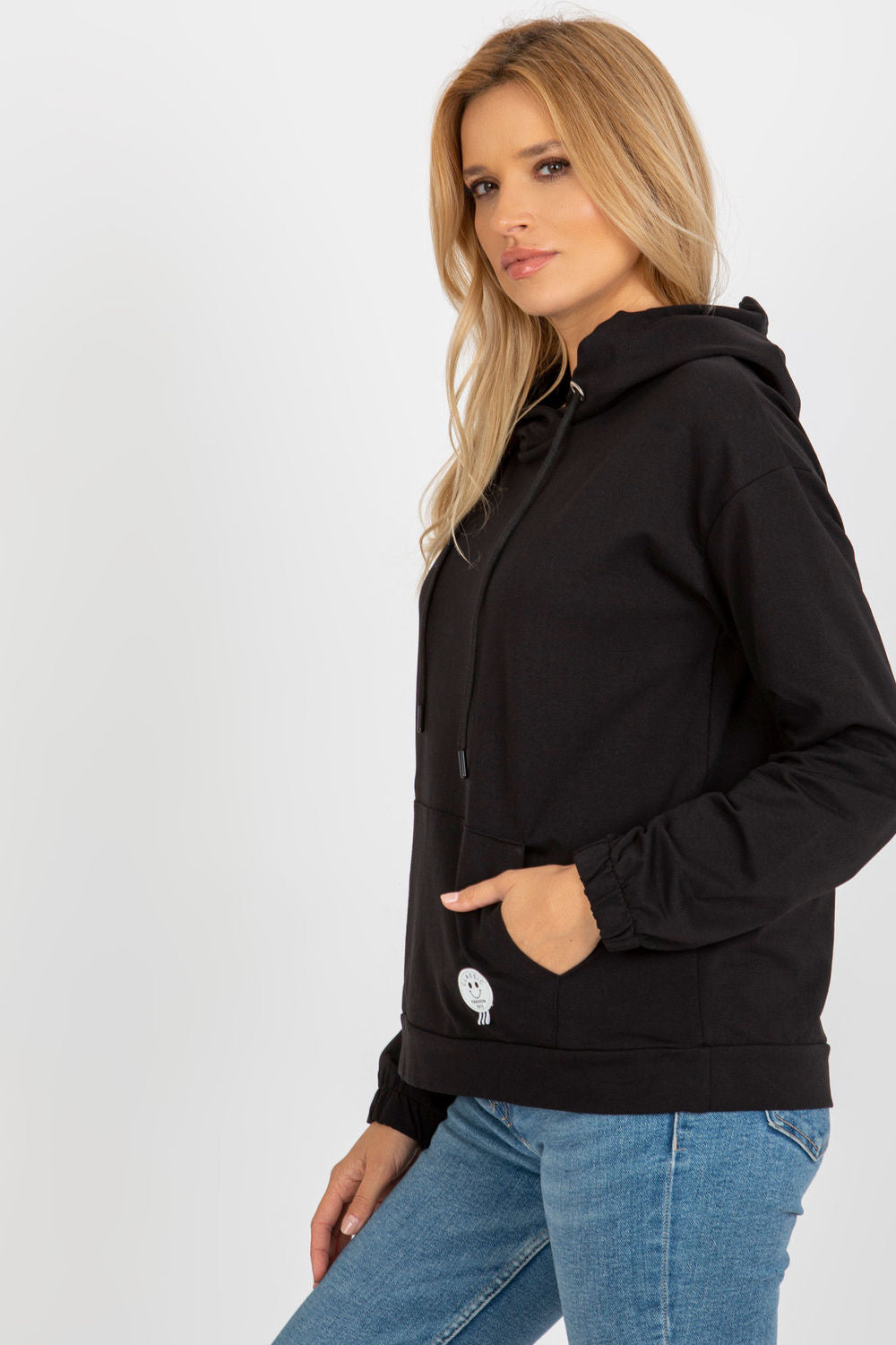 T-shirt femme Relevance Sweatshirt Sweatshirt — noir