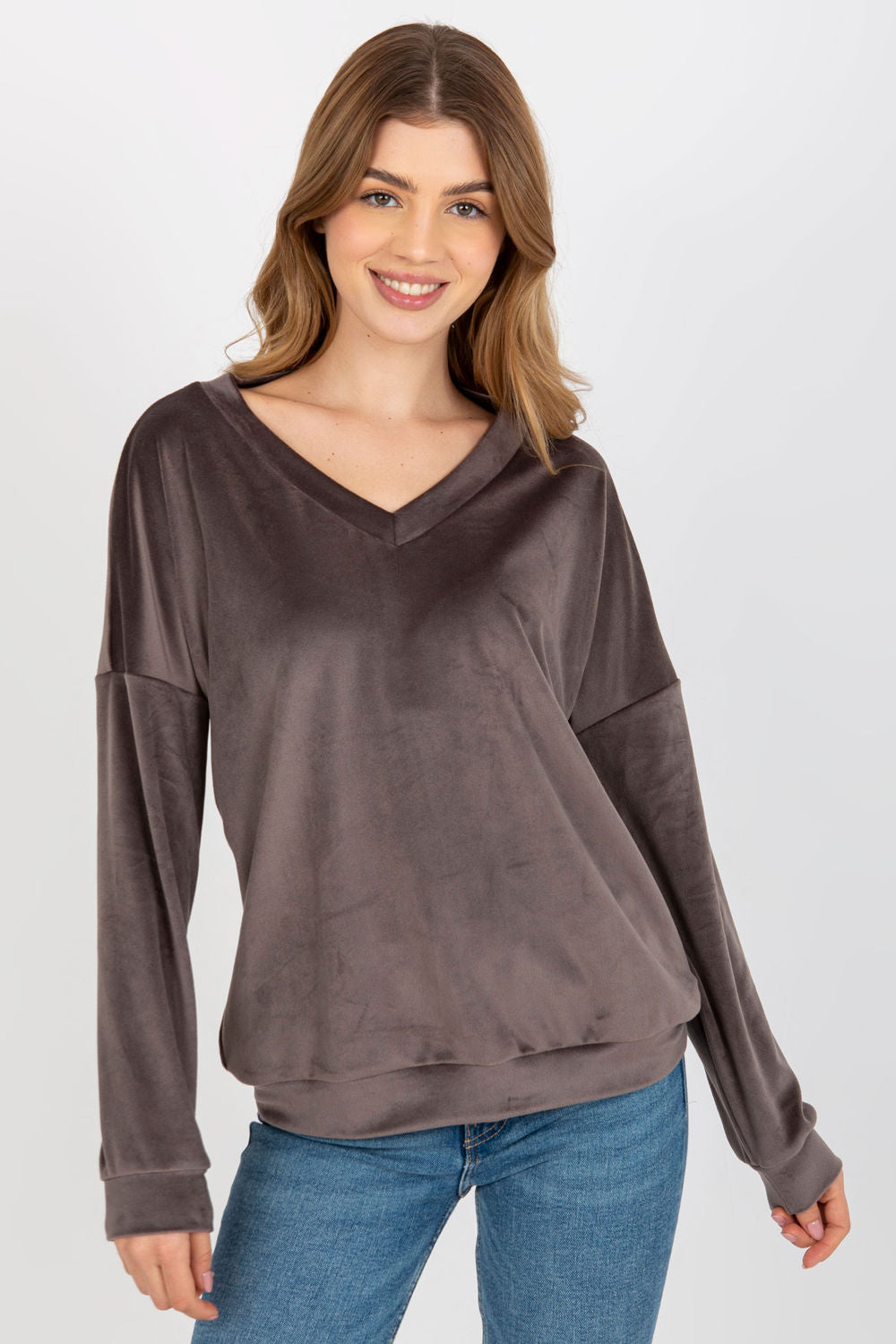 T-shirt femme Relevance Sweatshirt Sweatshirt — gris
