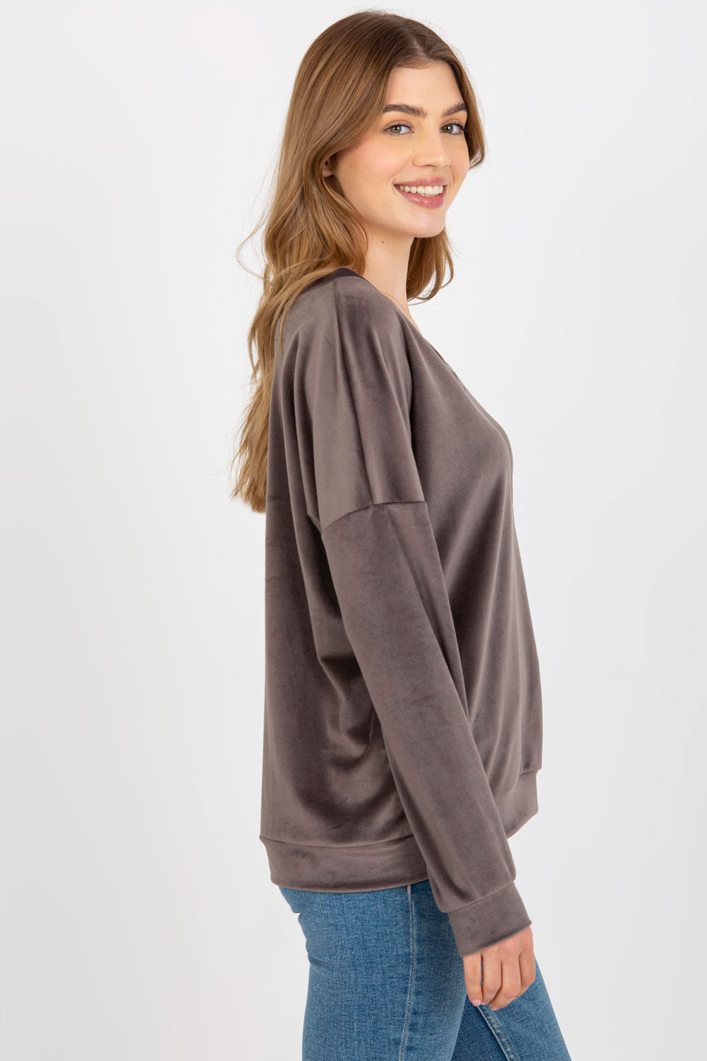 T-shirt femme Relevance Sweatshirt Sweatshirt — gris