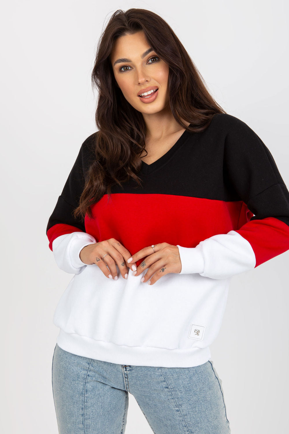 T-shirt femme Relevance Sweatshirt Sweatshirt — noir