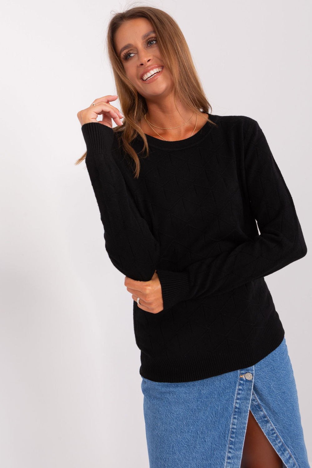 Pull femme AT Chandail Chandail — noir