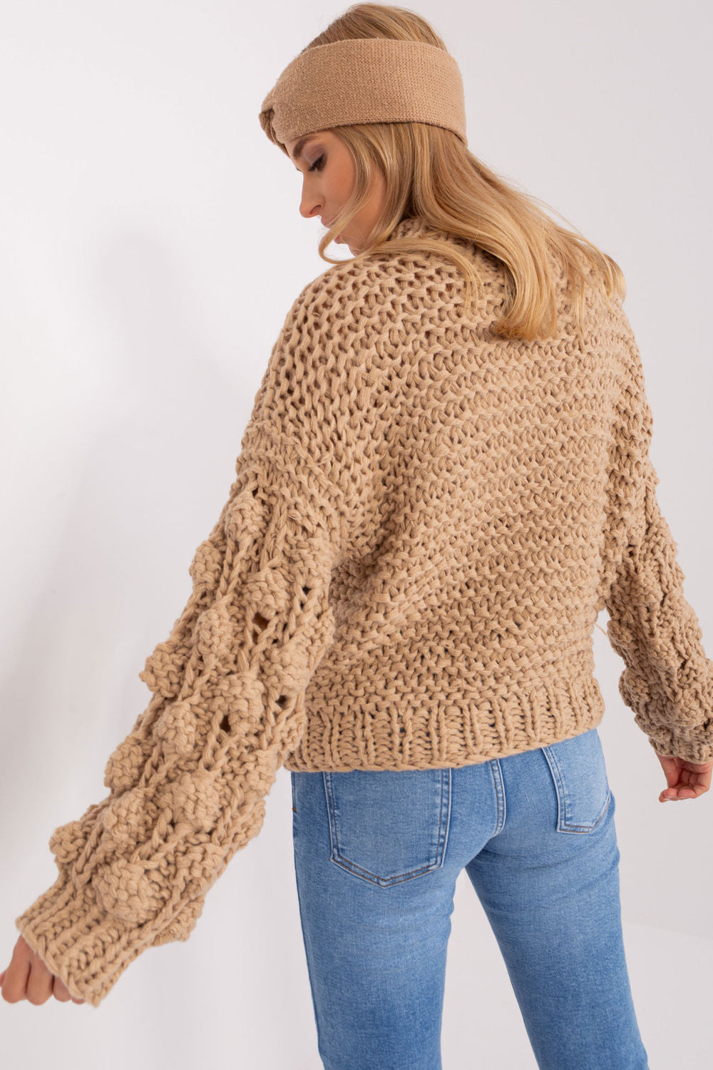 Pull femme AT Chandail Chandail — beige