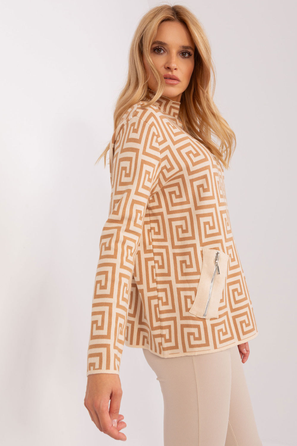 Pull femme AT Chandail Chandail — brun