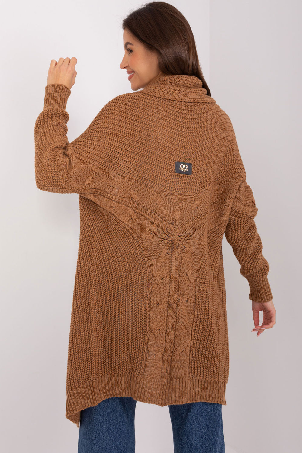 Cardigan femme Och Bella — brun