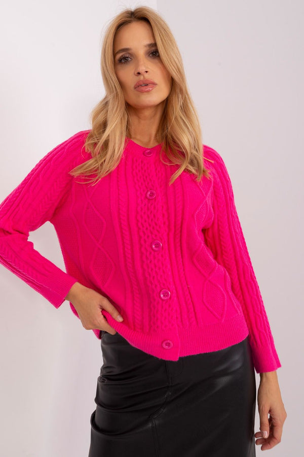 Cardigan femme AT — rosé