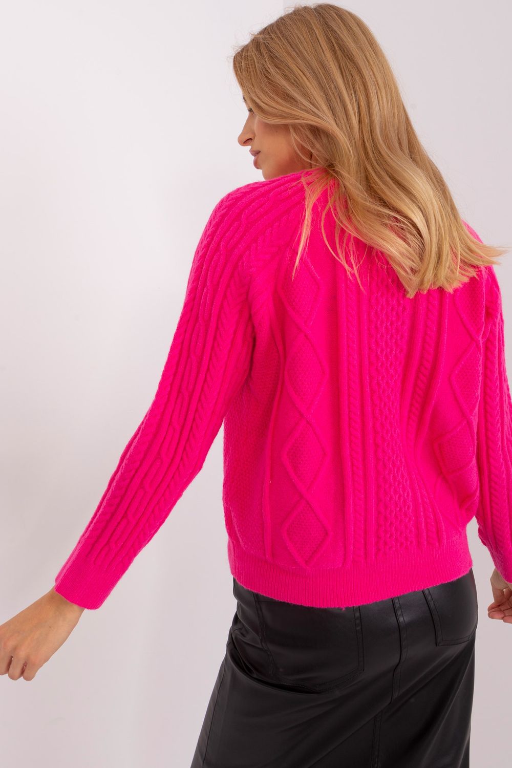 Cardigan femme AT — rosé