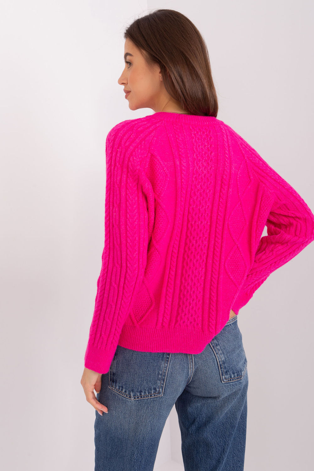 Cardigan femme AT — rosé