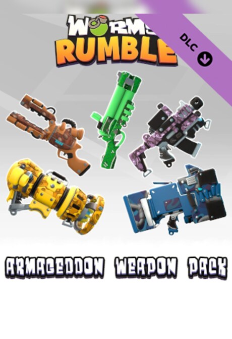 Worms Rumble - Armageddon Weapon Skin Pack (PC) - Steam Key - GLOBAL